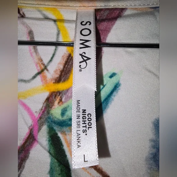 Soma Cool Nights Sleep Shirt - Picture 3 of 4